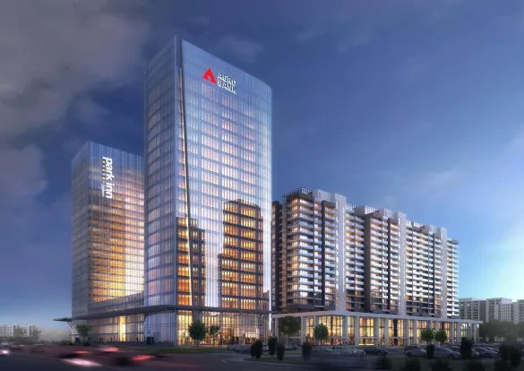 Agro Bank Taşkent yapım aşaması 5