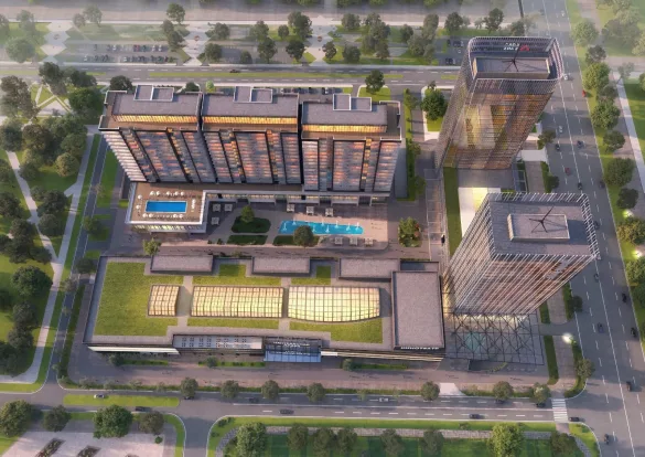 Agro Bank Taşkent yapım aşaması 6