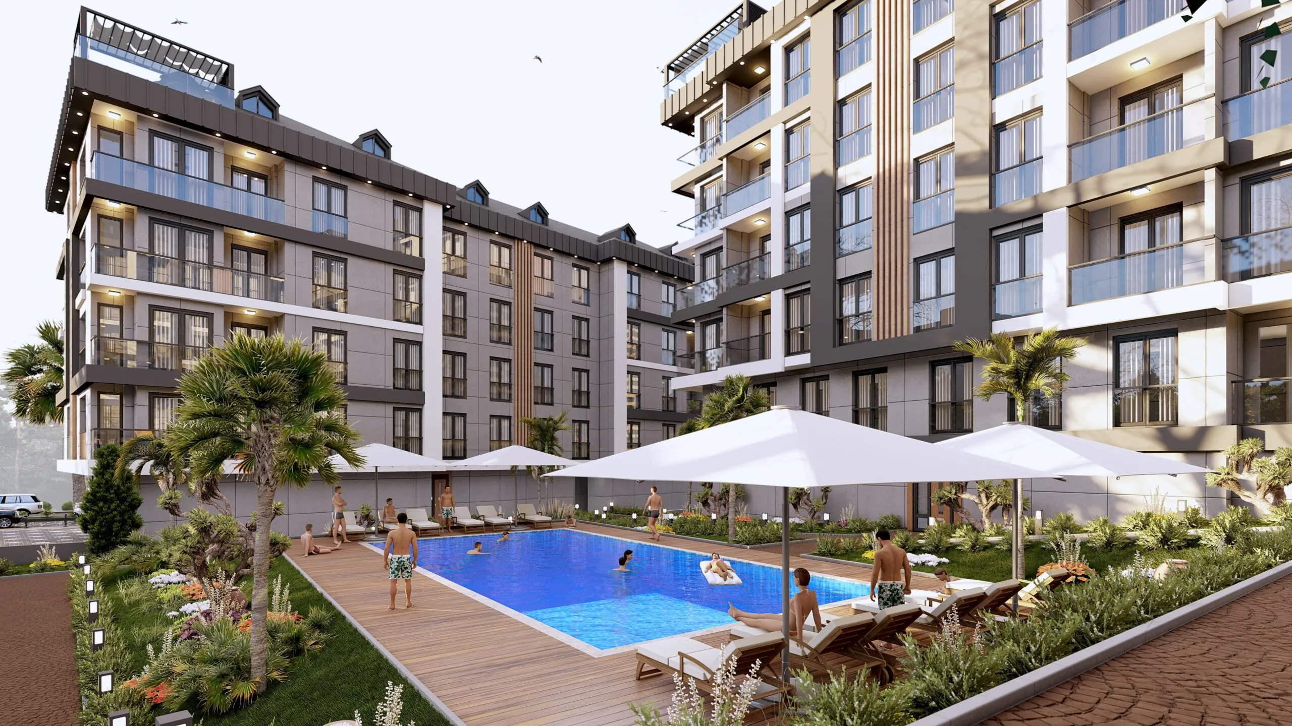 Günyüzü Park Evleri blok yerleşimi 2
