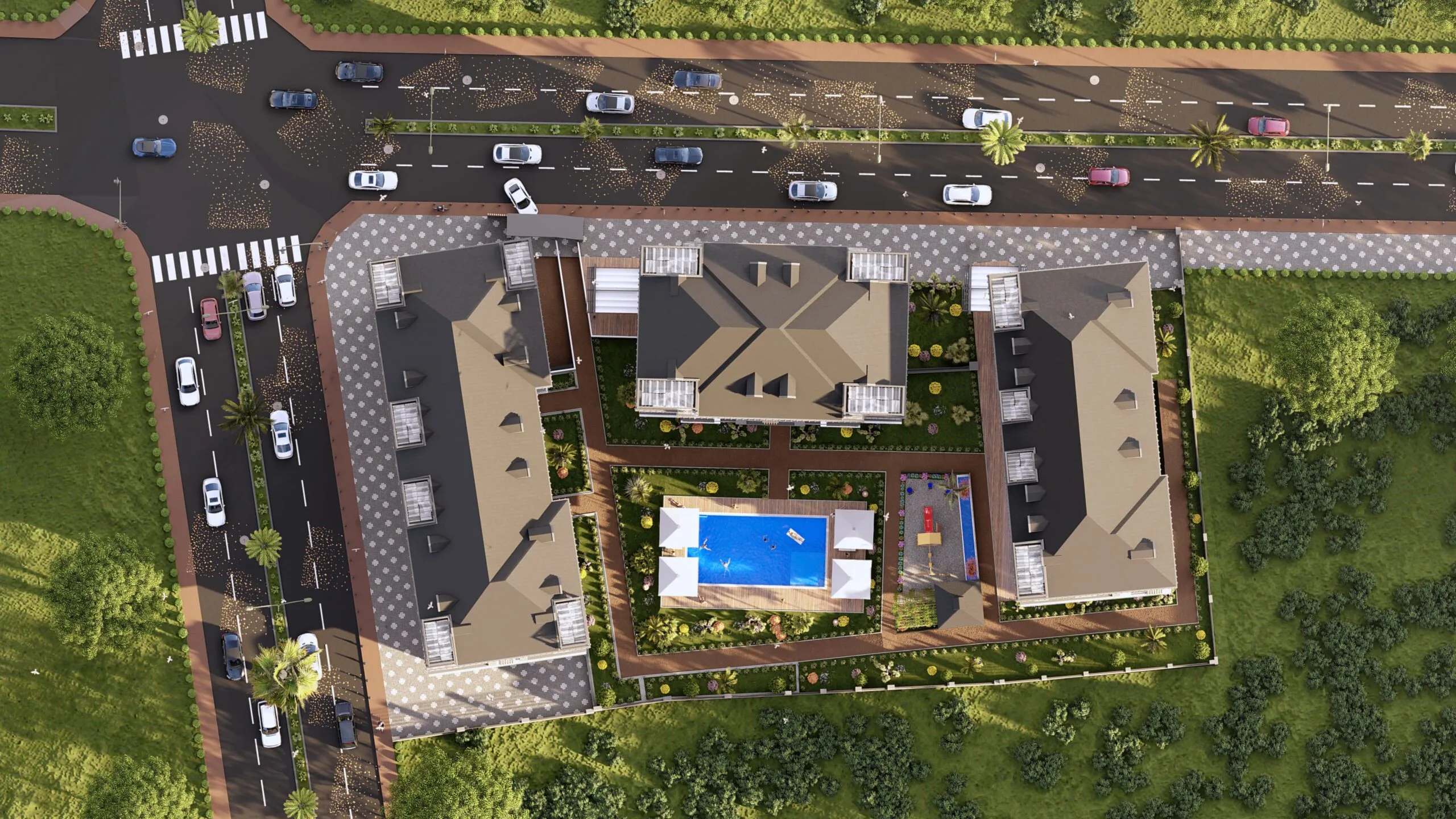 Günyüzü Park Evleri statik model görünümü 4