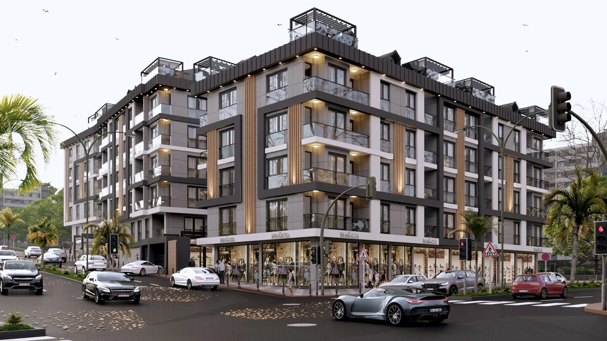 Günyüzü Park Evleri temel ve bodrum modeli 7