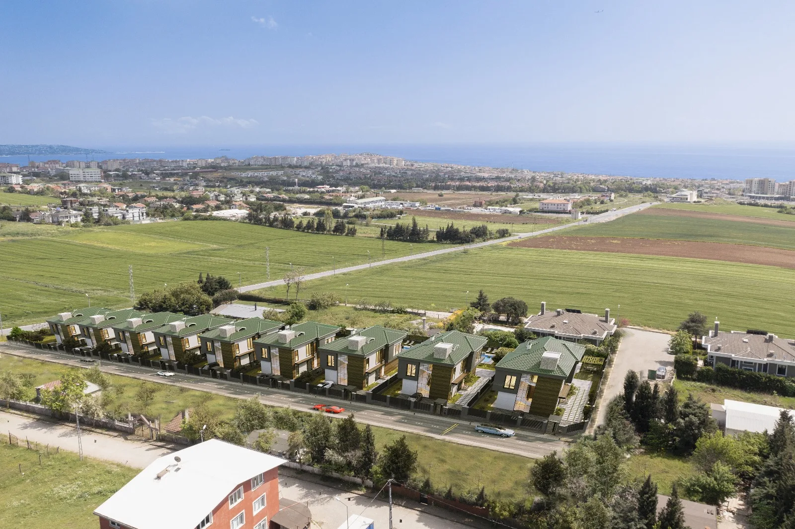Güzelbahçe Villaları kat kalıp donatı modeli 6