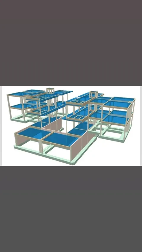 Afrika Villa taşıyıcı sistem modeli
