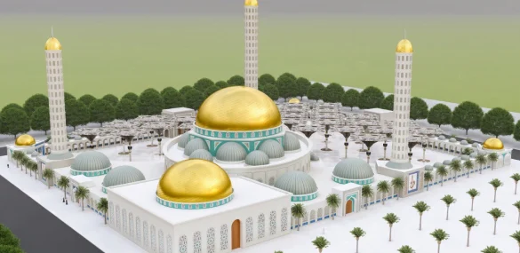 Senegal Camii taşıyıcı aks modeli 4