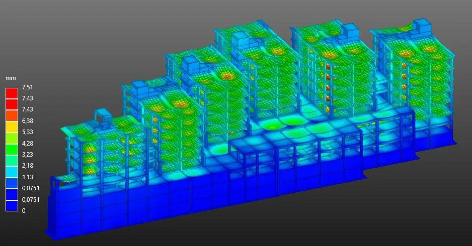 Toprak İnşaat deplasman analizi